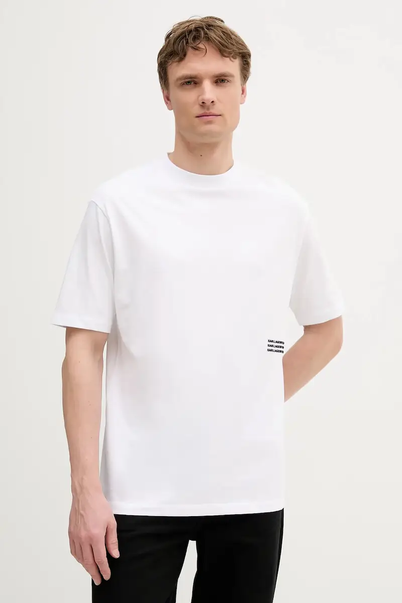 Karl Lagerfeld T-shirt Uomo Bianco 2885714