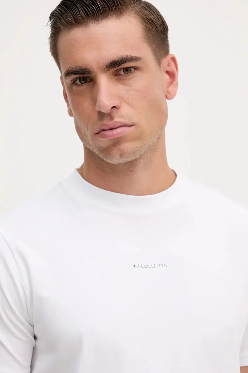 Karl Lagerfeld T-shirt Uomo Bianco 3243240 miniatura 3