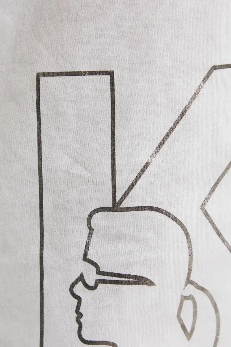 Karl Lagerfeld T-shirt Uomo Bianco 3300709 miniatura 4