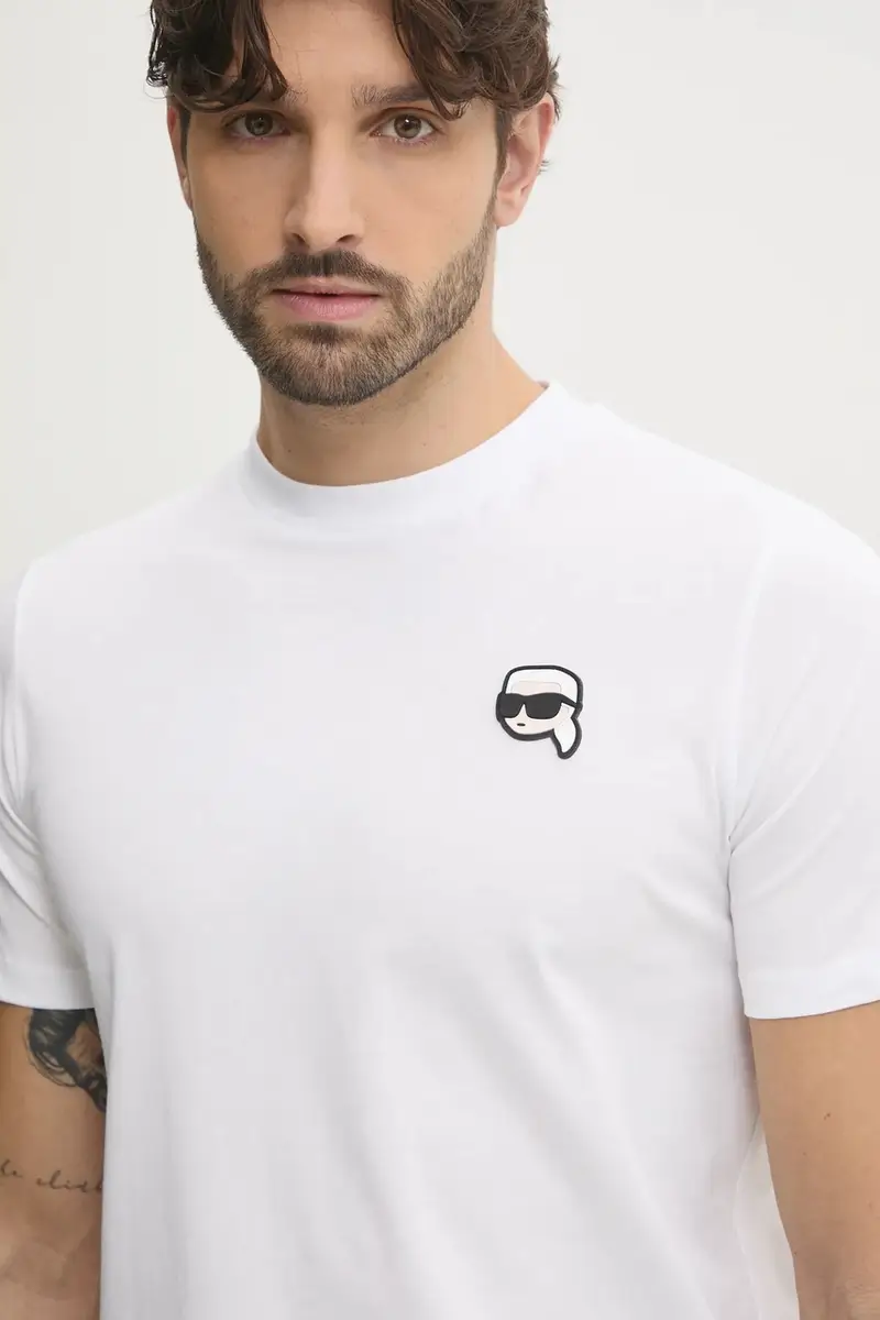 Karl Lagerfeld T-shirt Uomo Bianco 3242859 miniatura 4