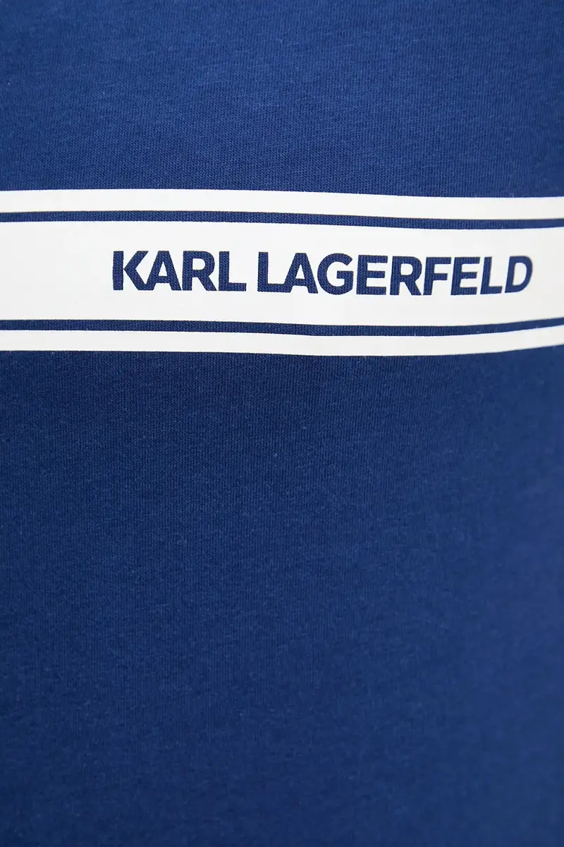 Karl Lagerfeld T-shirt Uomo Blu 2886087 miniatura 4