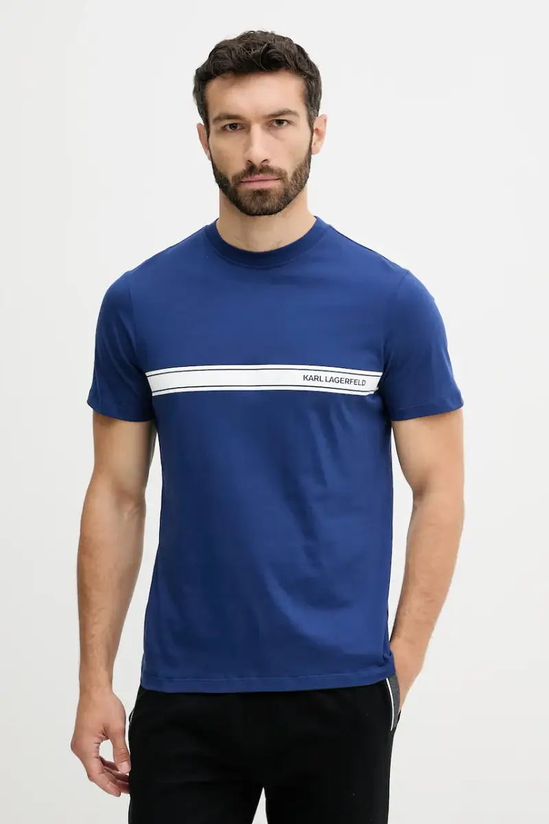 Karl Lagerfeld T-shirt Uomo Blu 2886087