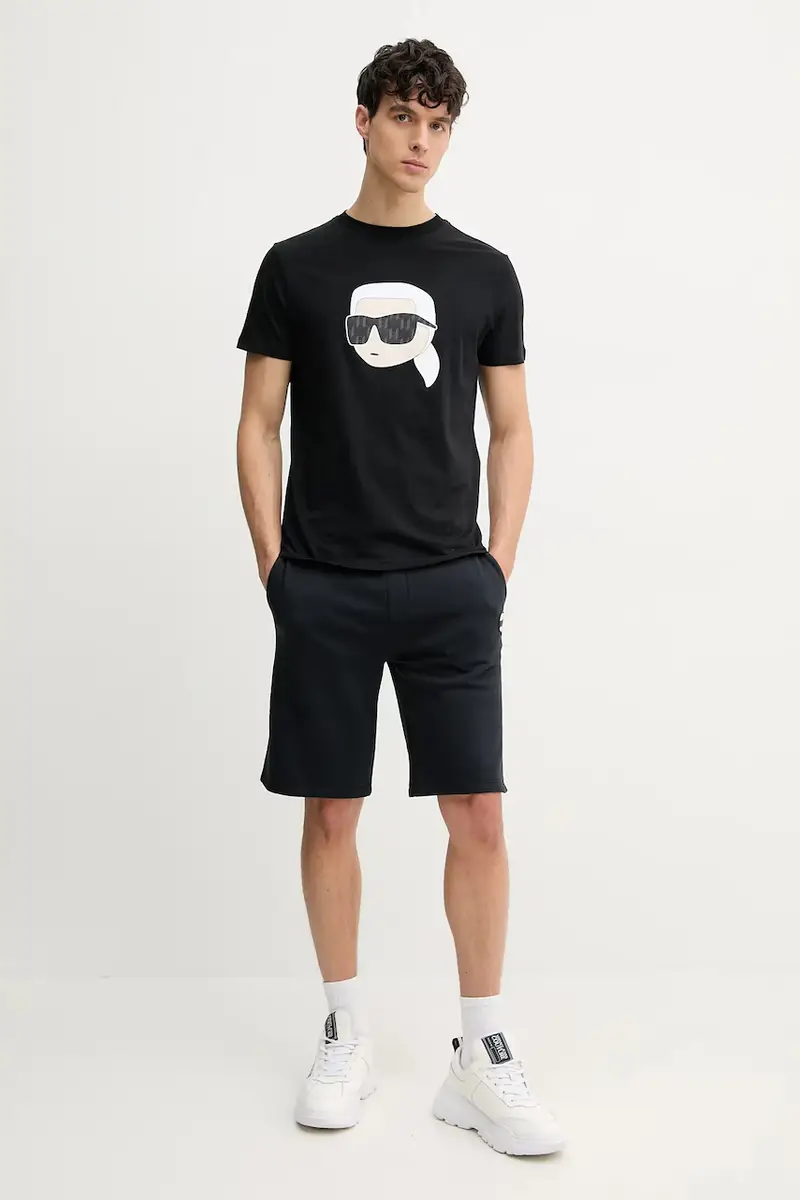 Karl Lagerfeld T-shirt Uomo Nero 3263189 miniatura 2
