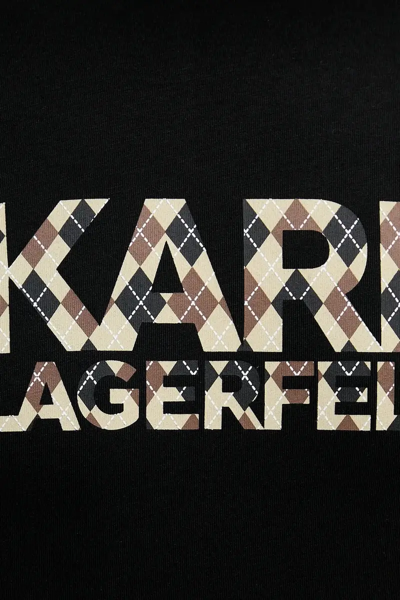Karl Lagerfeld T-shirt Uomo Nero 3263765 miniatura 5