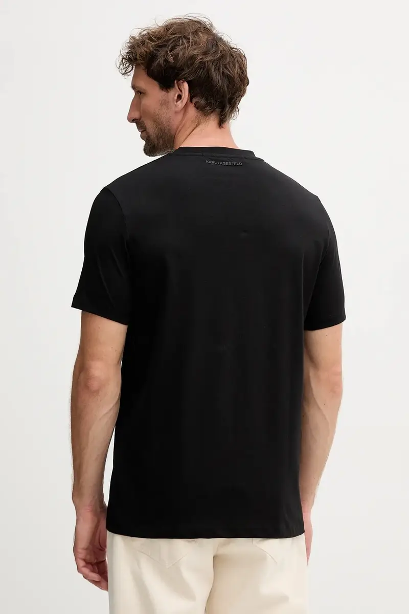 Karl Lagerfeld T-shirt Uomo Nero 2985952 miniatura 3