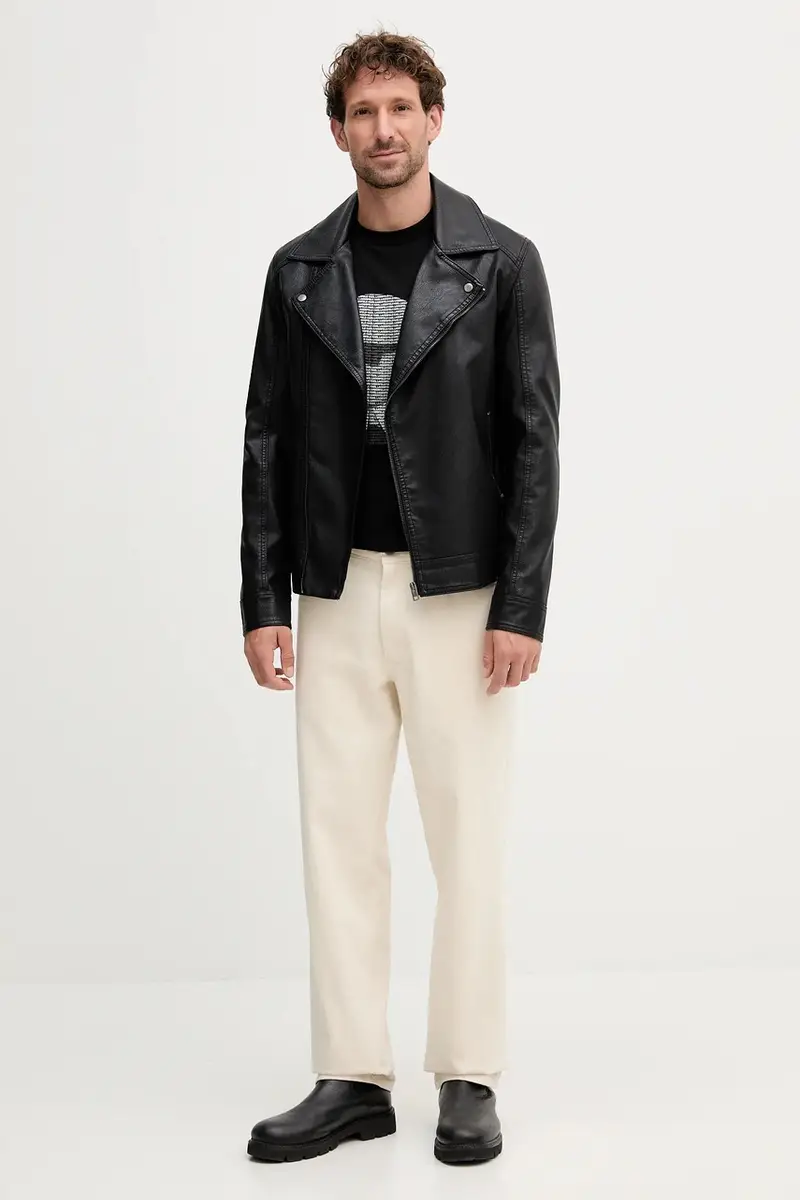 Karl Lagerfeld T-shirt Uomo Nero 3275779 miniatura 2