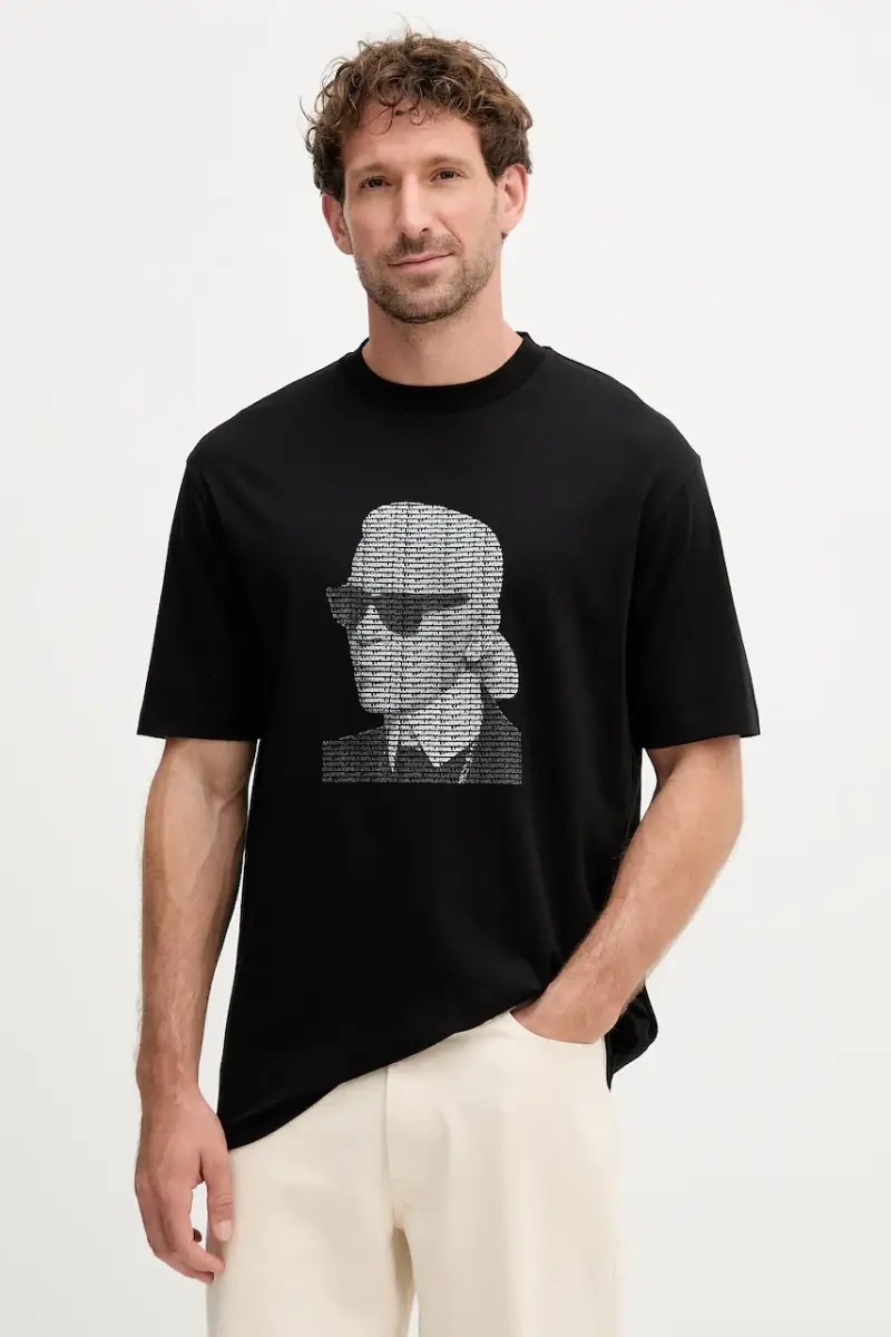 Karl Lagerfeld T-shirt Uomo Nero 3275779