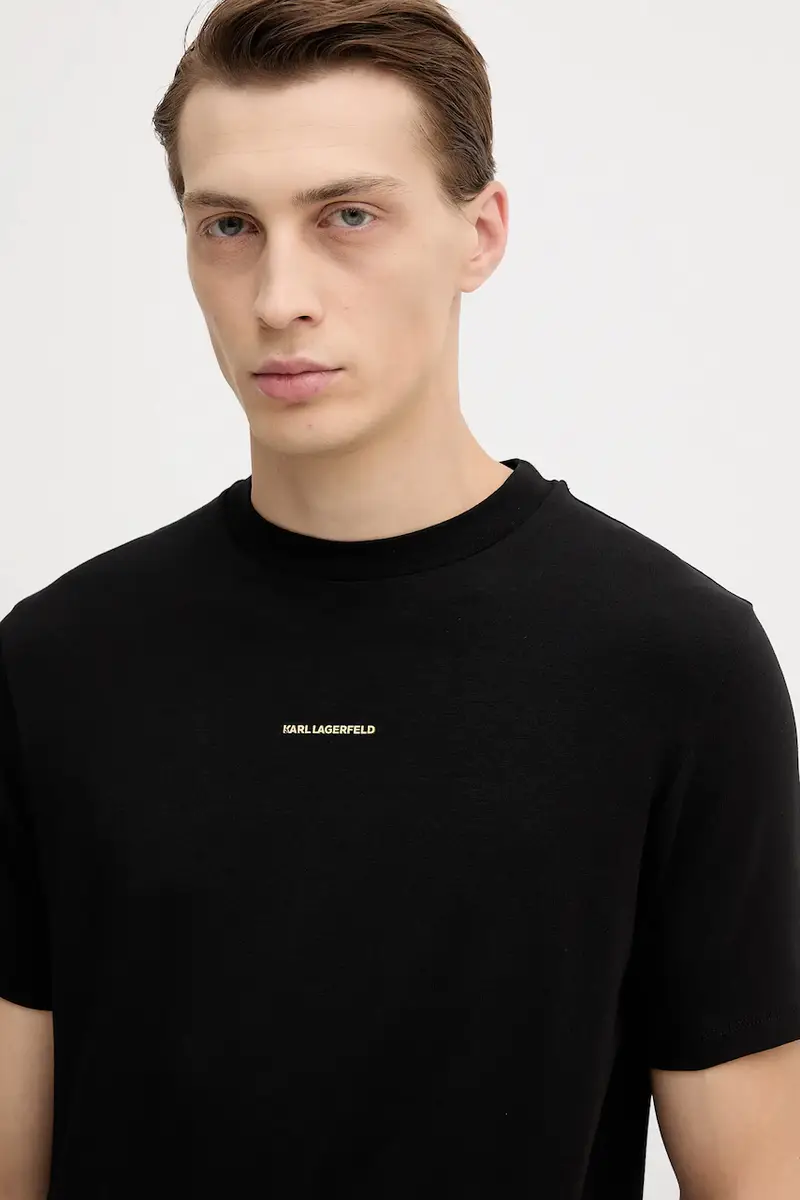 Karl Lagerfeld T-shirt Uomo Nero 3152512 miniatura 4