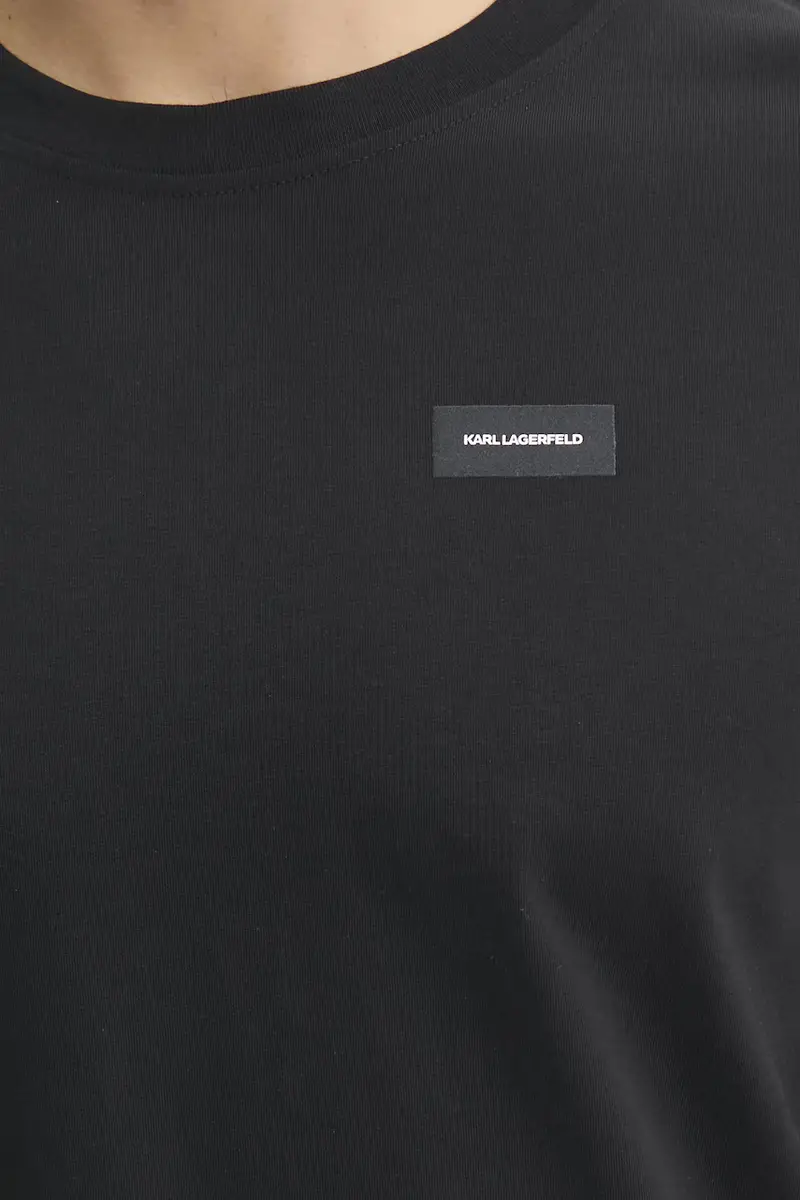 Karl Lagerfeld T-shirt Uomo Nero 3627010 miniatura 5