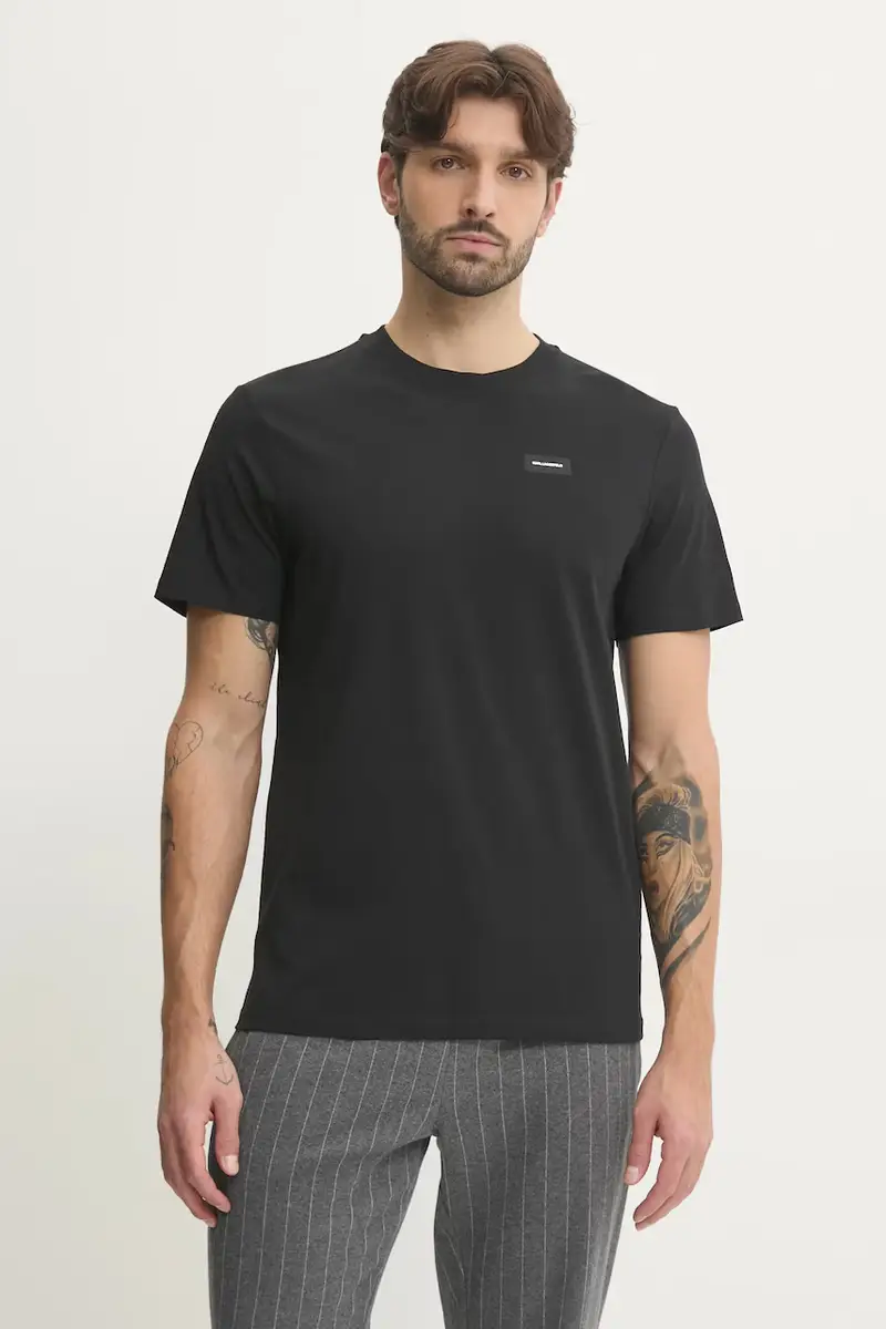 Karl Lagerfeld T-shirt Uomo Nero 3627010