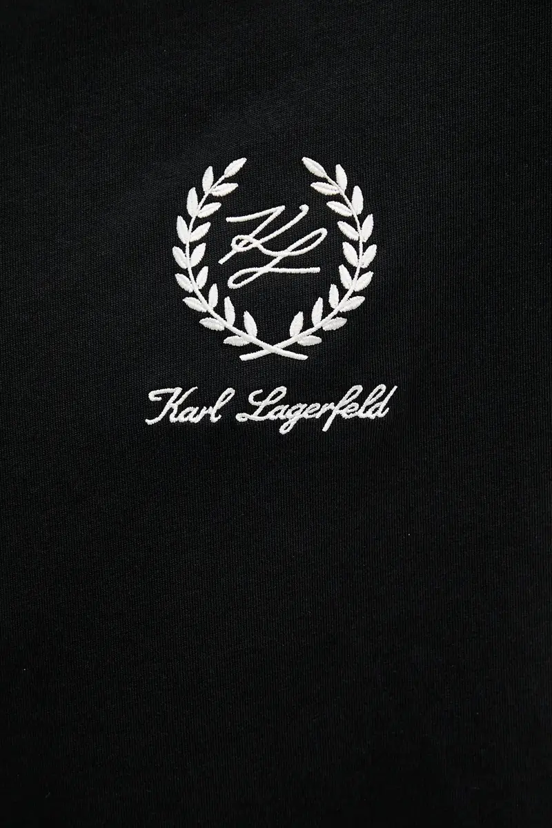 Karl Lagerfeld T-shirt Uomo Nero 2890114 miniatura 5