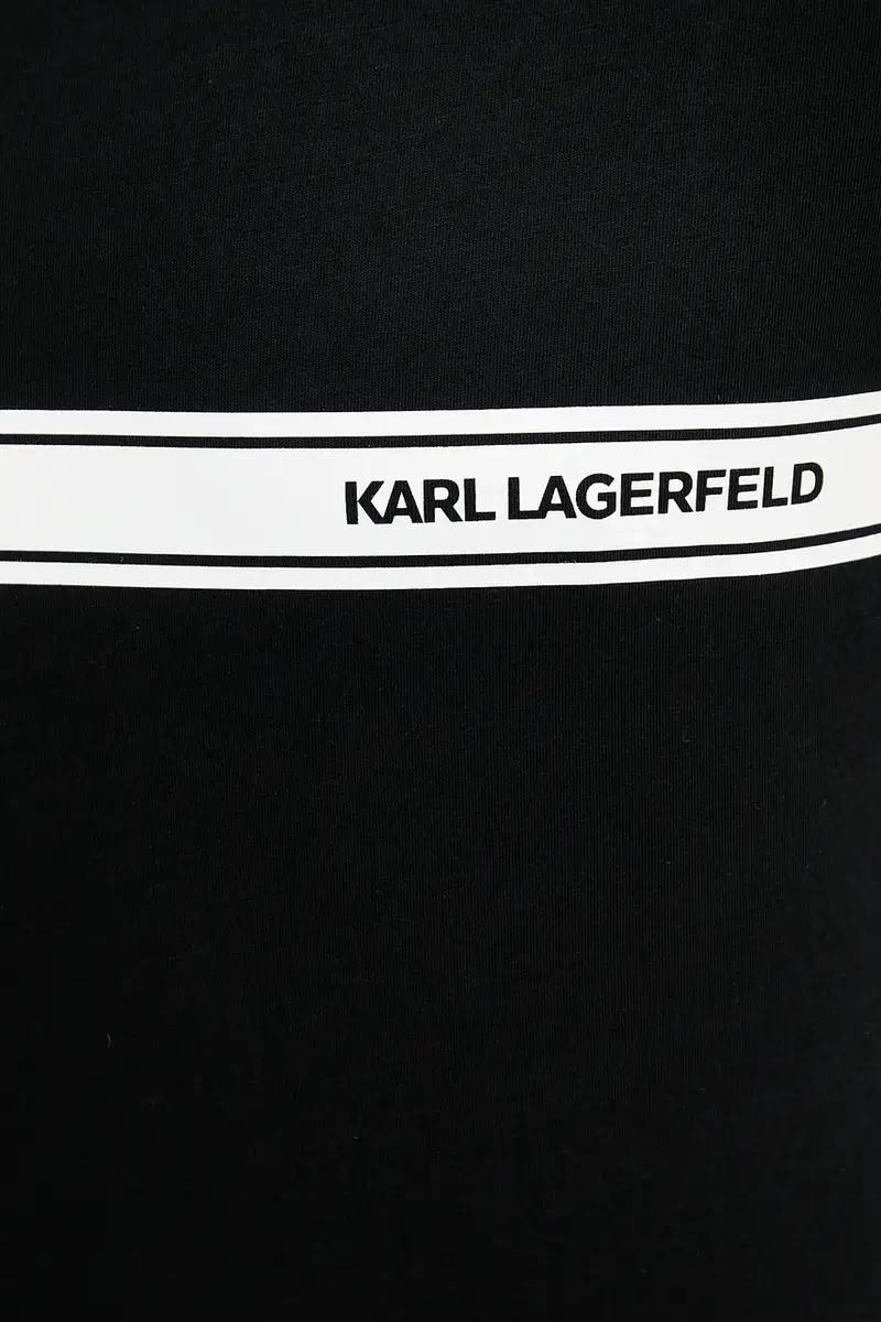 Karl Lagerfeld T-shirt Uomo Nero 3263787 miniatura 4