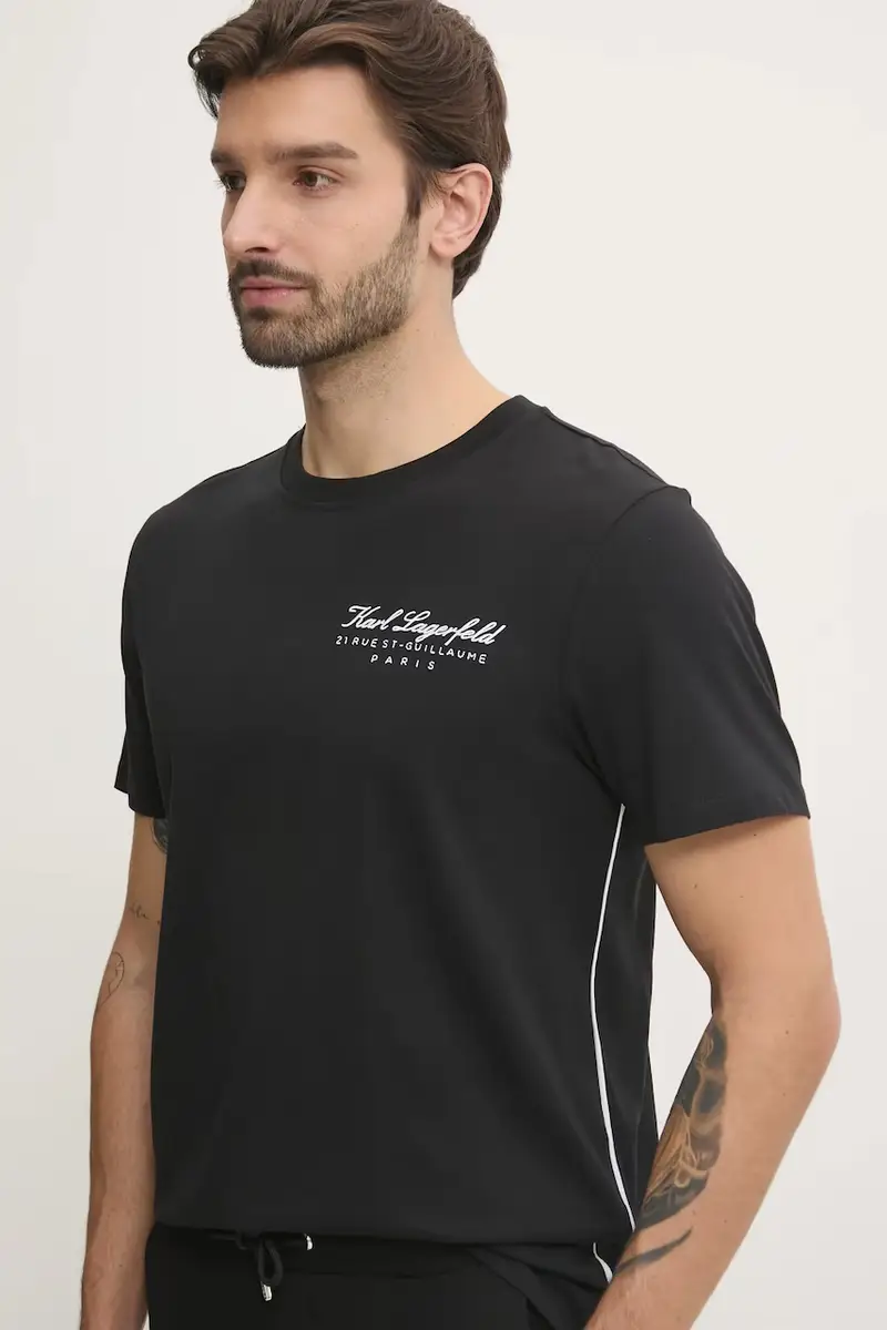 Karl Lagerfeld T-shirt Uomo Nero 3627302