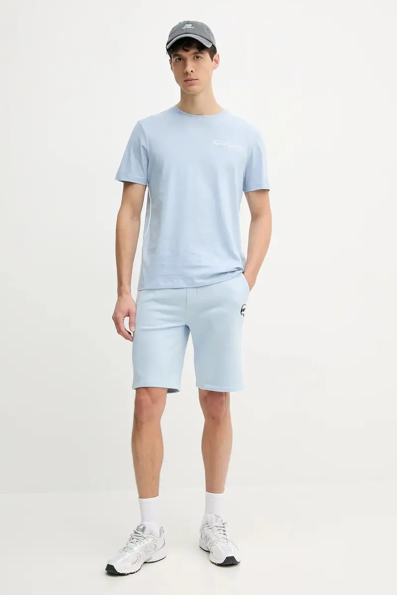 Karl Lagerfeld T-shirt Uomo Blu 3580223 miniatura 2