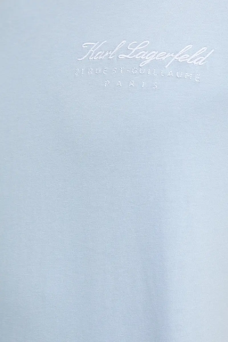 Karl Lagerfeld T-shirt Uomo Blu 3580223 miniatura 5
