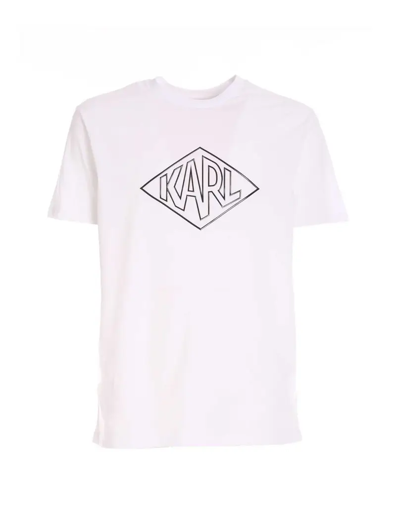 Karl Lagerfeld T-shirt Bianco 3258784