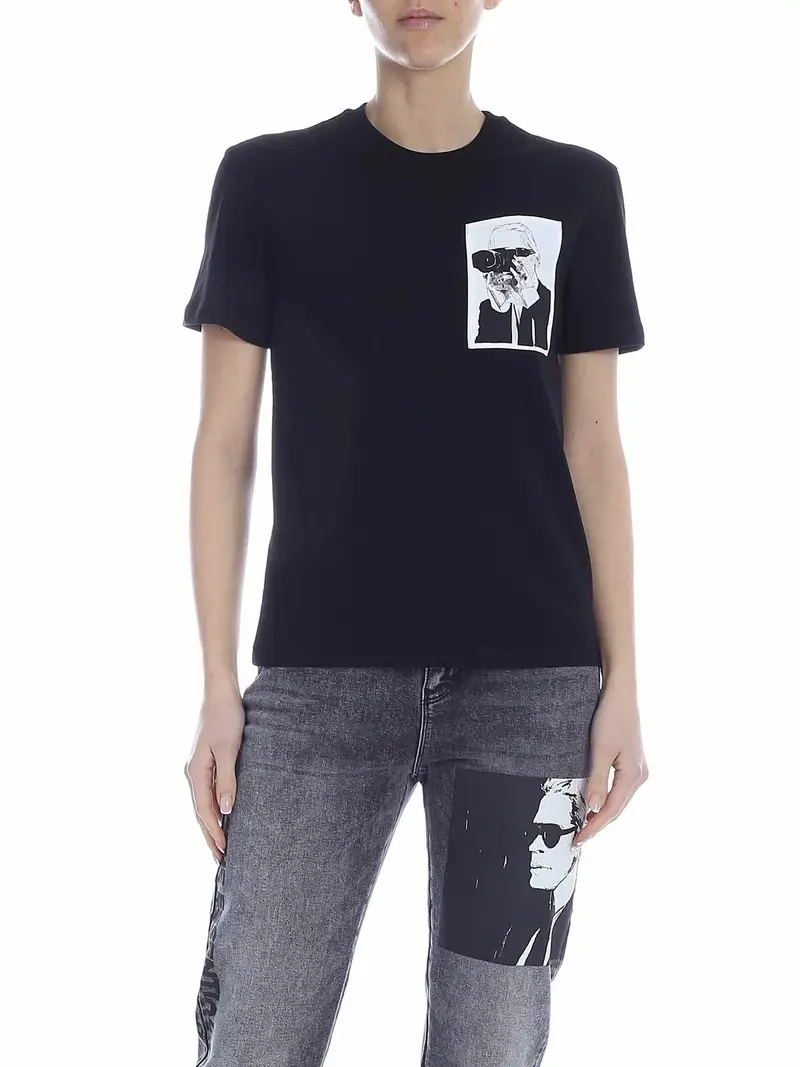 Karl Lagerfeld T-shirt Nero 3311026