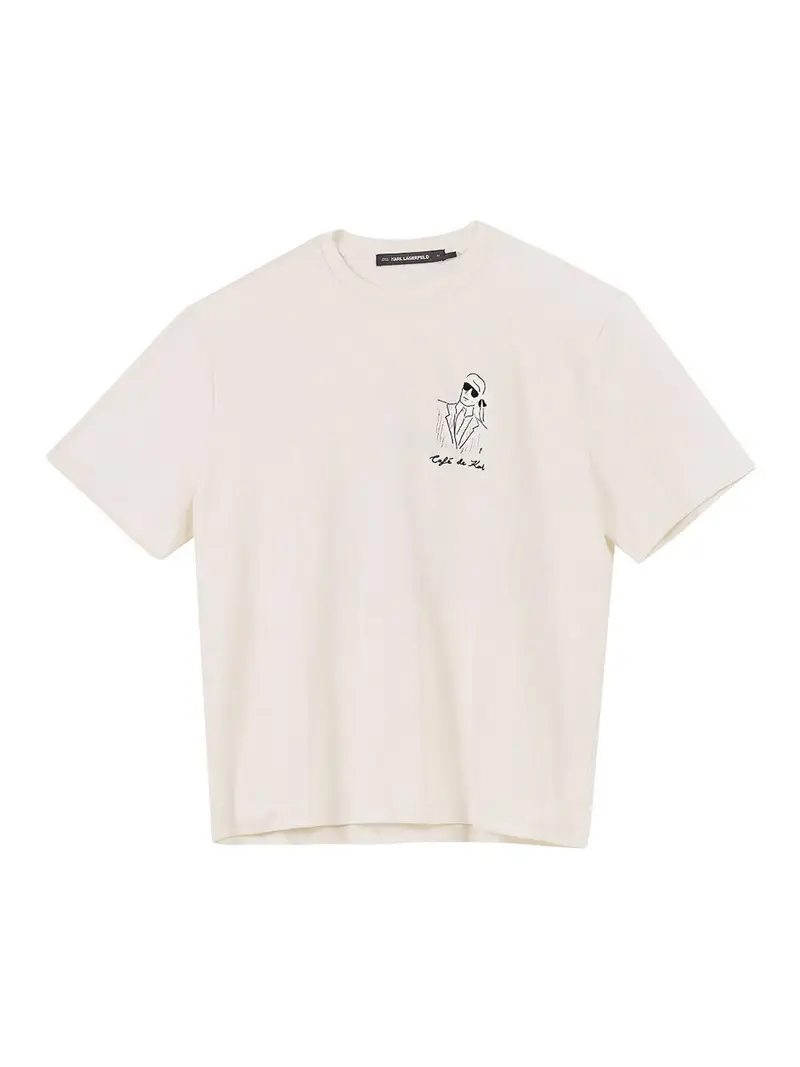 T-shirt Kl X JP Oversazeze Karl Crema