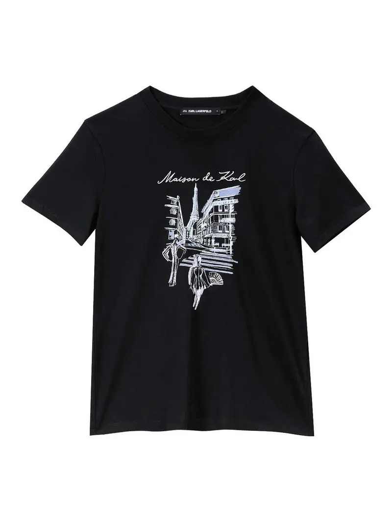 Karl Lagerfeld T-shirt Nero 4233169