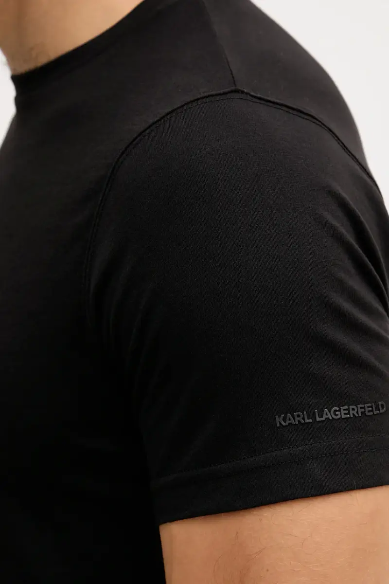 Karl Lagerfeld T-shirt Nero 3426597 miniatura 5
