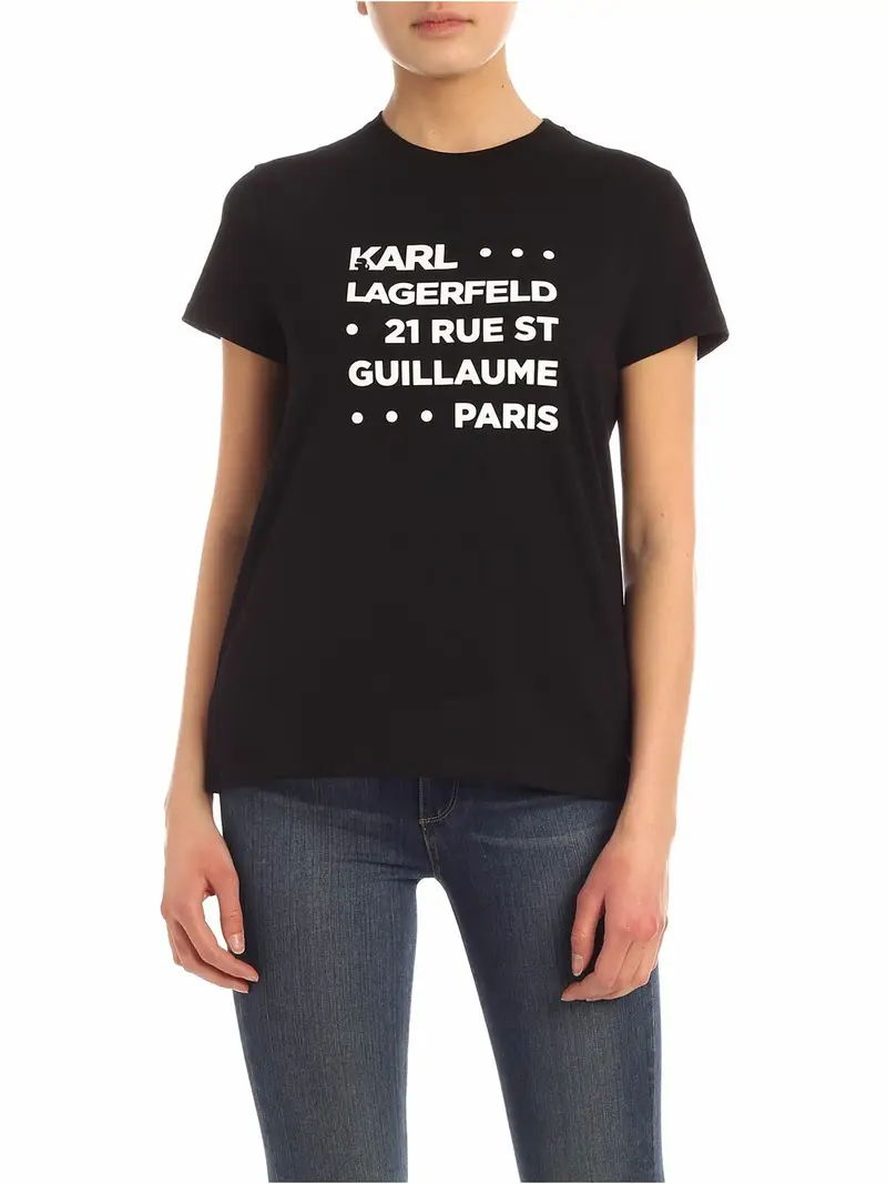 Karl Lagerfeld T-shirt Nero 3311036