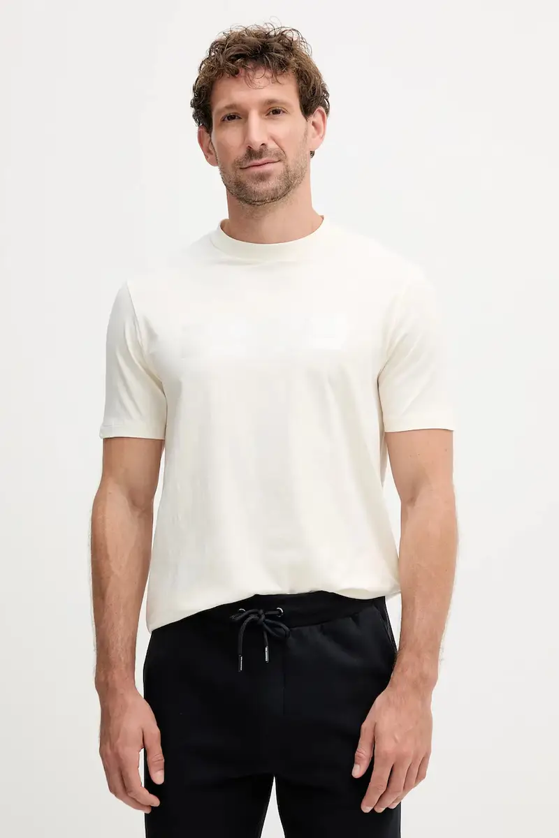 Karl Lagerfeld T-shirt Uomo Beige 3242602