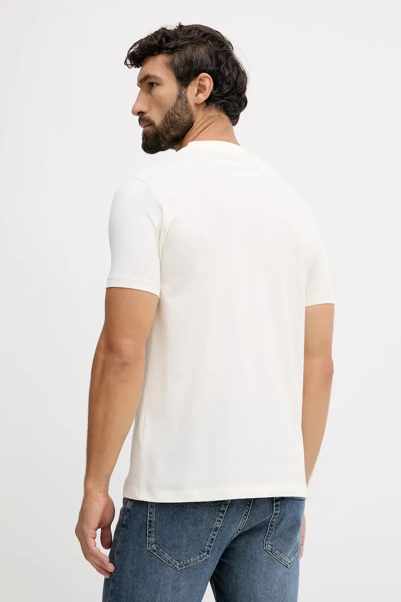 Karl Lagerfeld T-shirt Uomo Beige 3765526 miniatura 3