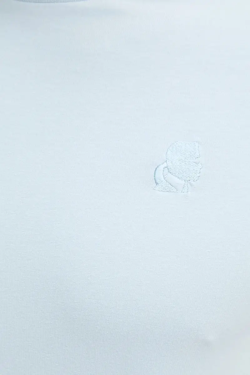 Karl Lagerfeld T-shirt Uomo Blu 3313146 miniatura 5