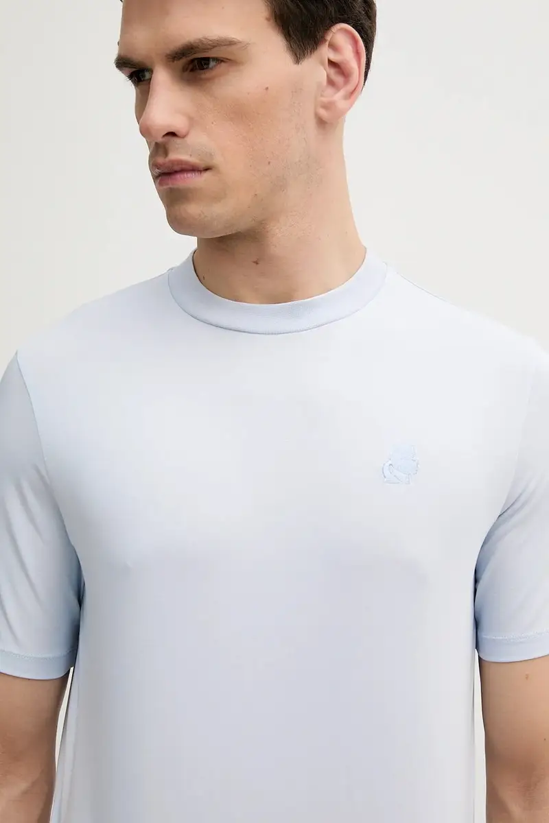 Karl Lagerfeld T-shirt Uomo Blu 3132680 miniatura 4