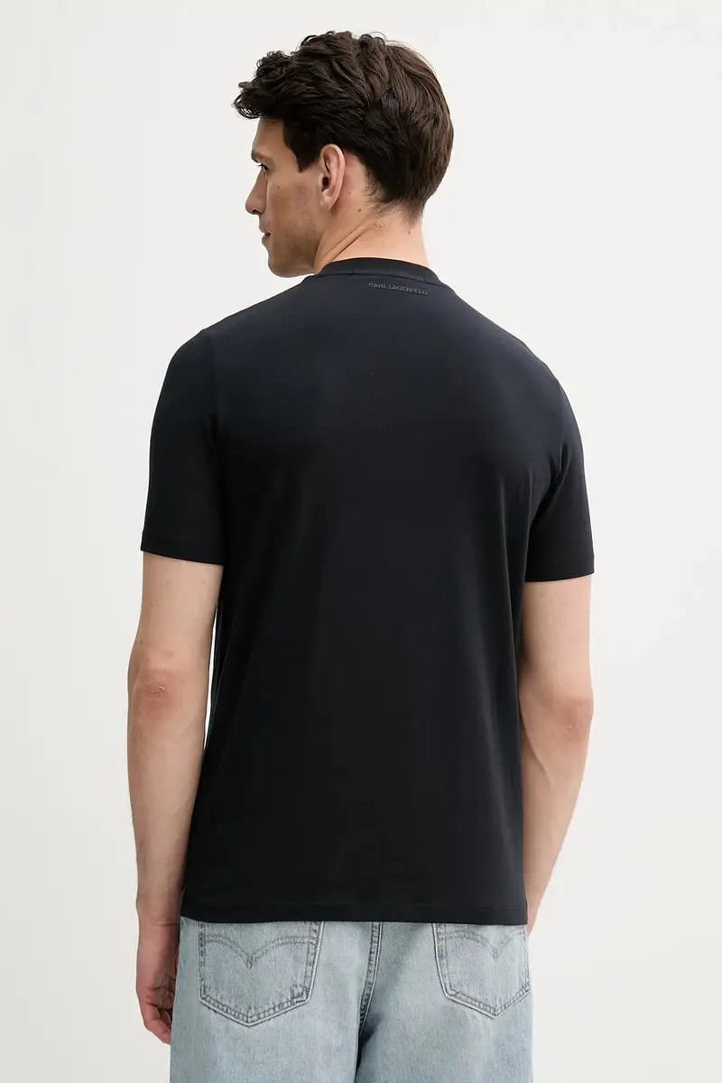 Karl Lagerfeld T-shirt Uomo Blu 3246033 miniatura 3