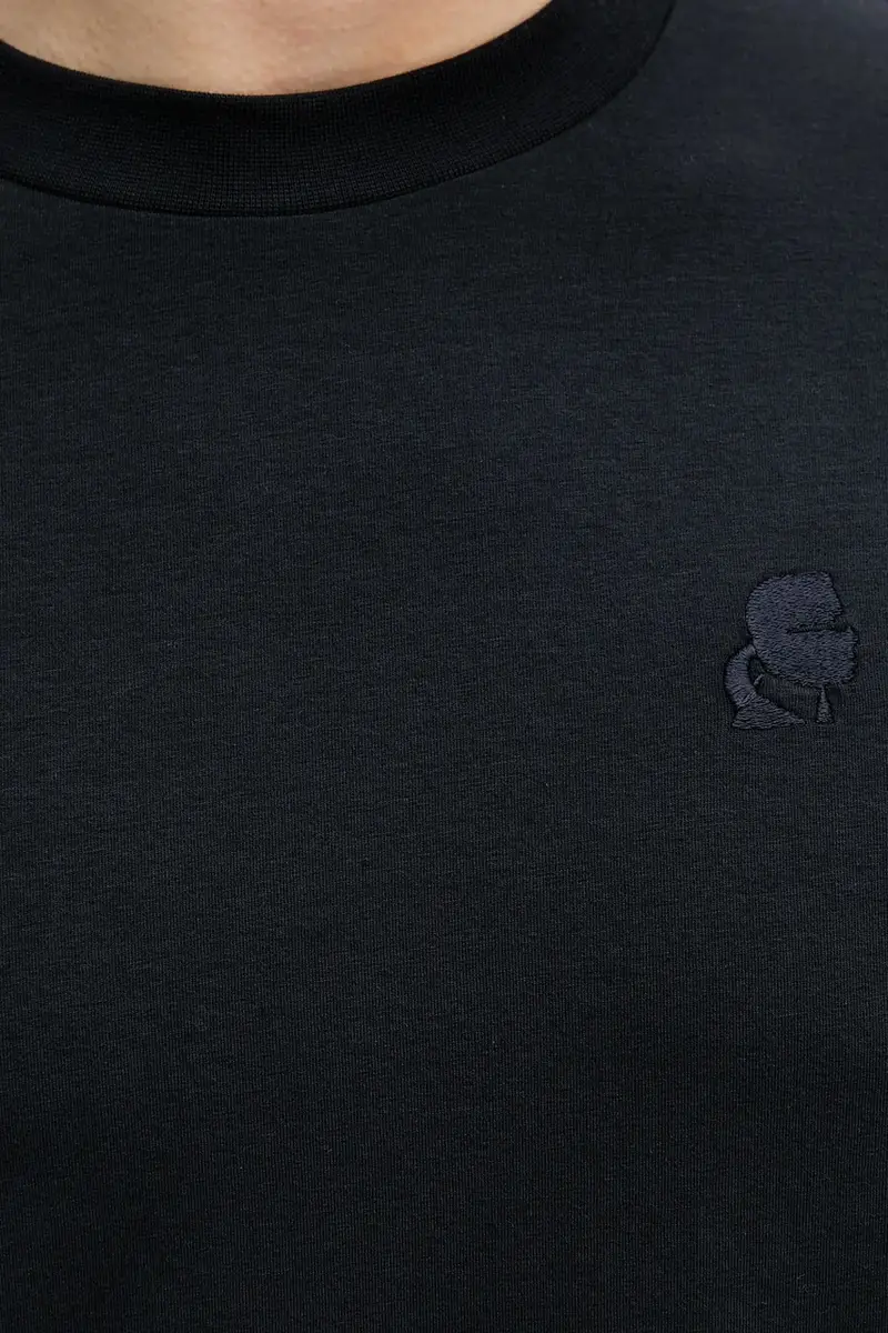 Karl Lagerfeld T-shirt Uomo Blu 3246033 miniatura 5