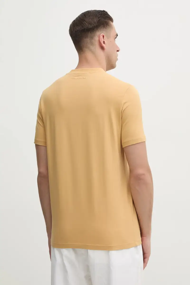 Karl Lagerfeld T-shirt Uomo Giallo 3324439 miniatura 3