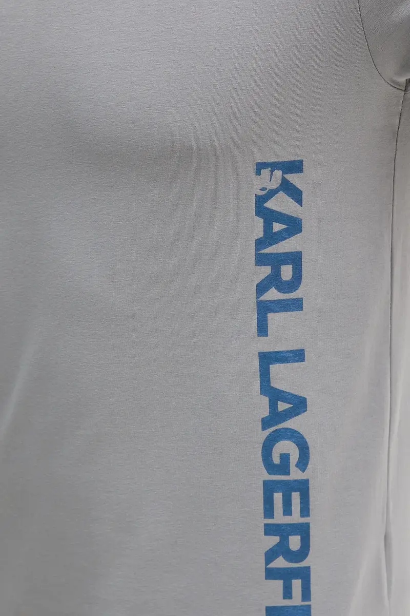 Karl Lagerfeld T-shirt Uomo Grigio 3919017 miniatura 5