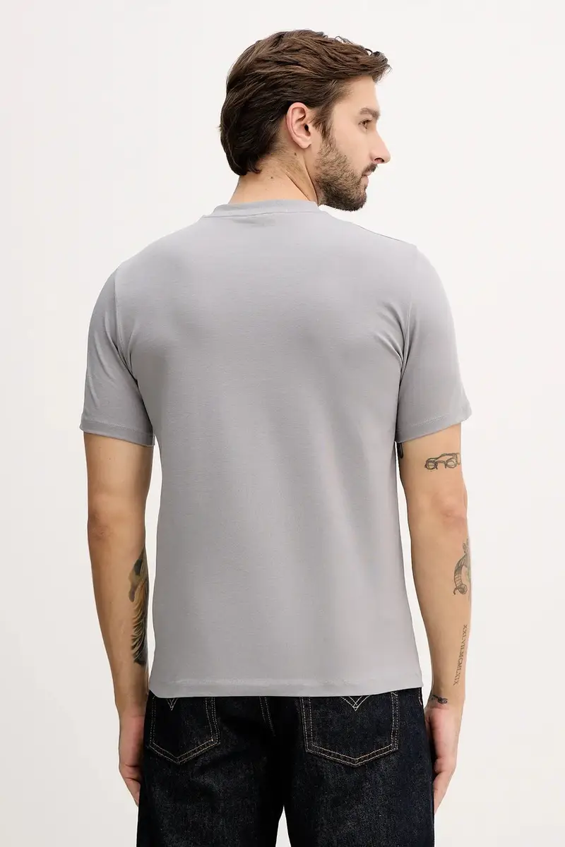 Karl Lagerfeld T-shirt Uomo Grigio 3919024 miniatura 3