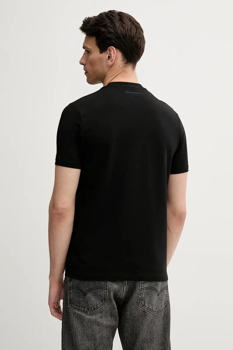 Karl Lagerfeld T-shirt Uomo Nero 3263848 miniatura 3