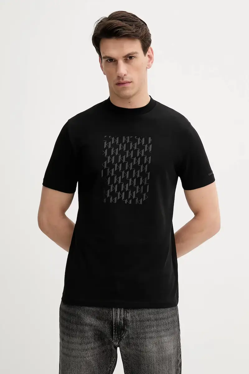 Karl Lagerfeld T-shirt Uomo Nero 3263848