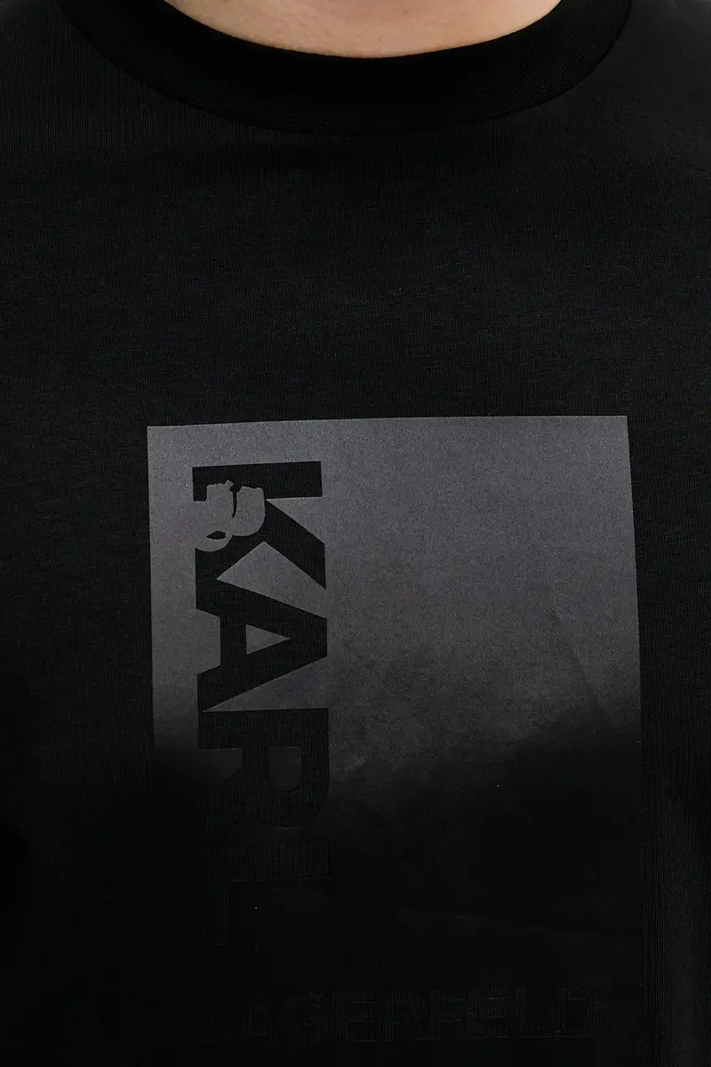 Karl Lagerfeld T-shirt Uomo Nero 3151695 miniatura 5