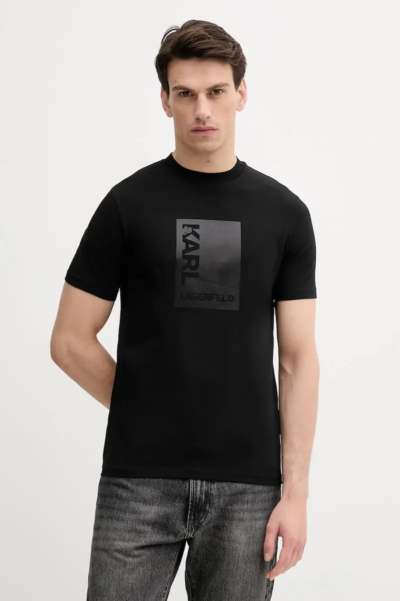 Karl Lagerfeld T-shirt Uomo Nero 3151695