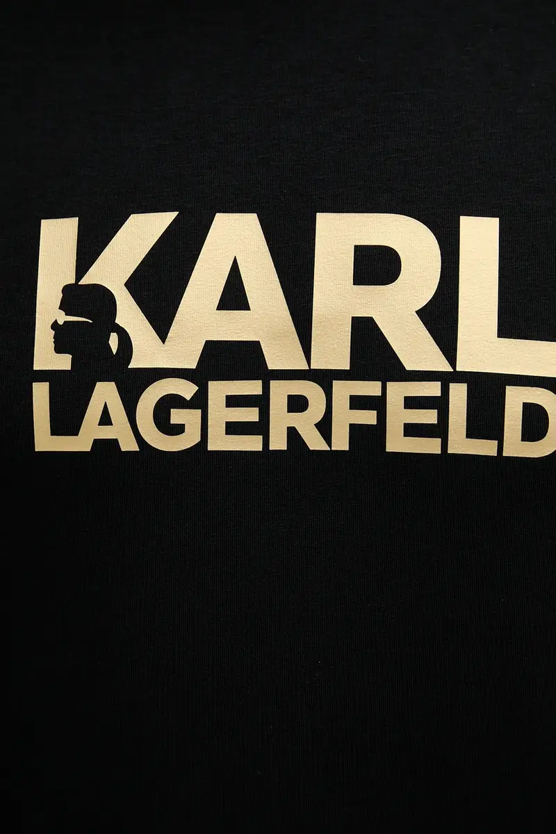 Karl Lagerfeld T-shirt Uomo Nero 3263732 miniatura 5