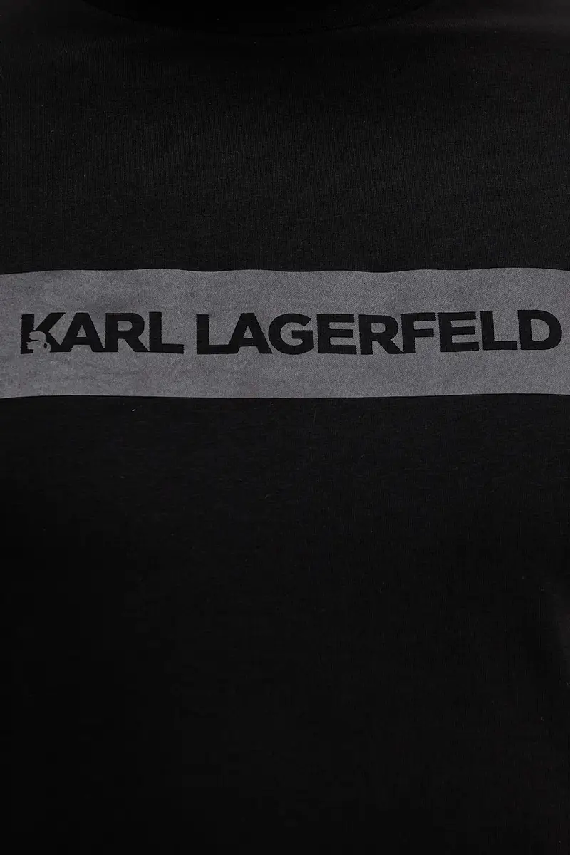 Karl Lagerfeld T-shirt Uomo Nero 3275610 miniatura 5