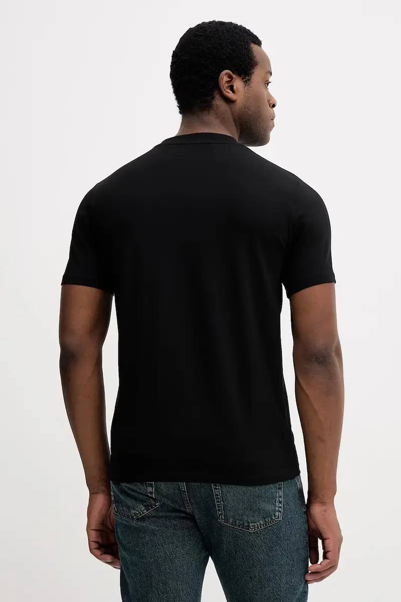 Karl Lagerfeld T-shirt Uomo Nero 3920585 miniatura 3