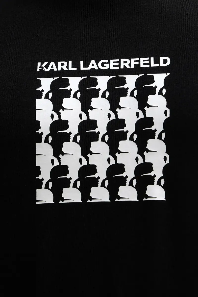 Karl Lagerfeld T-shirt Uomo Nero 3920585 miniatura 5