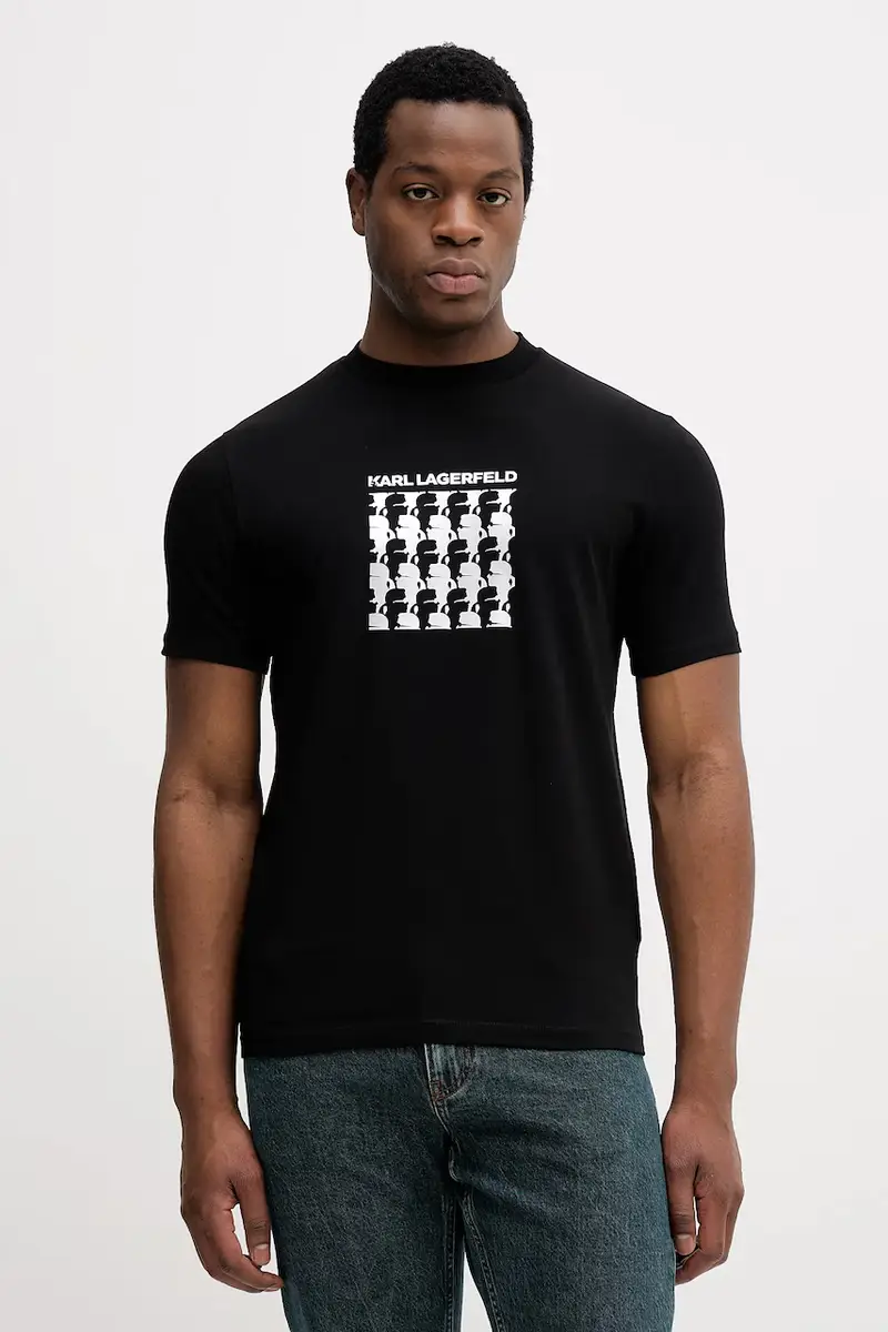 Karl Lagerfeld T-shirt Uomo Nero 3920585