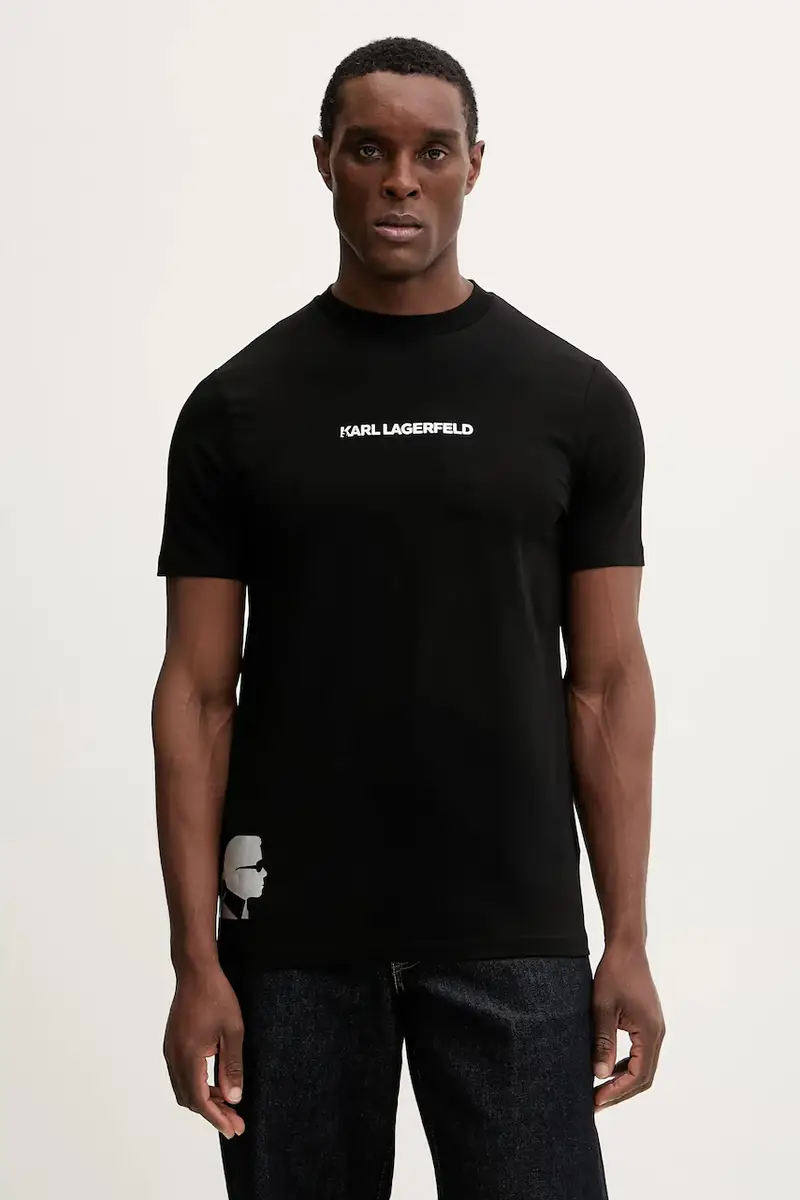 Karl Lagerfeld T-shirt Uomo Nero 3920293