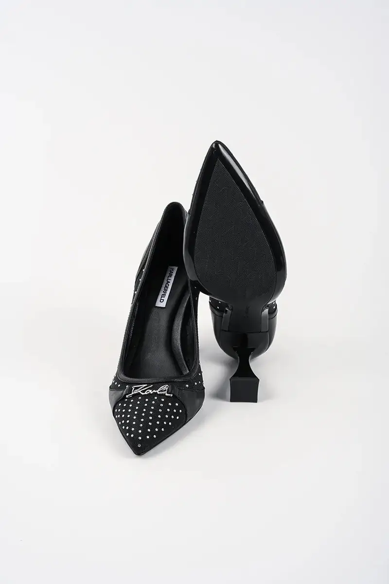 tacchi a spillo DEBUTANTE colore nero KL32011S miniatura 5