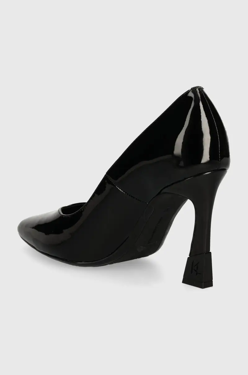 tacchi in pelle PREMIERE 90 colore nero KL33514 miniatura 3