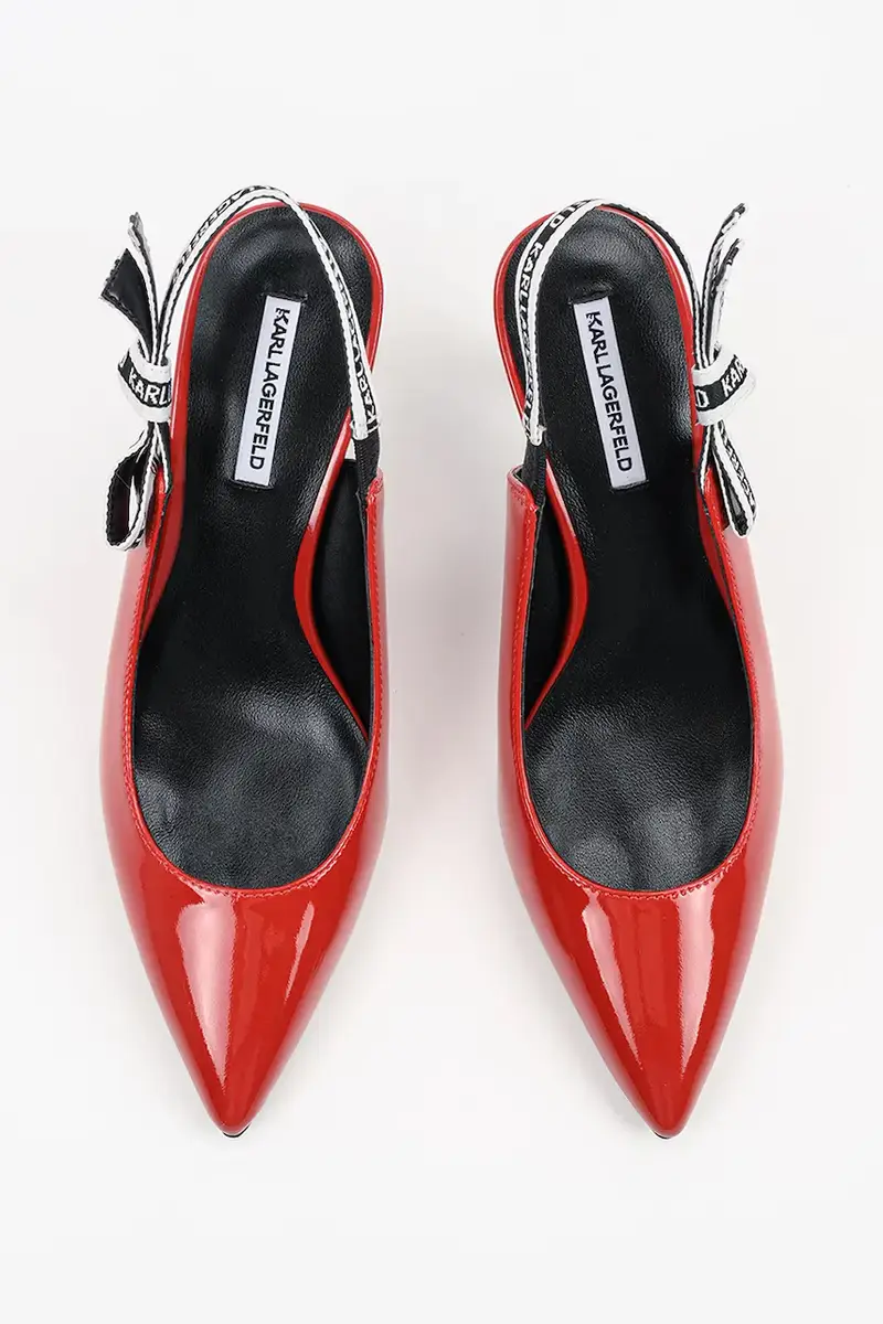 tacchi in pelle SIENNA colore rosso KL32708A miniatura 4