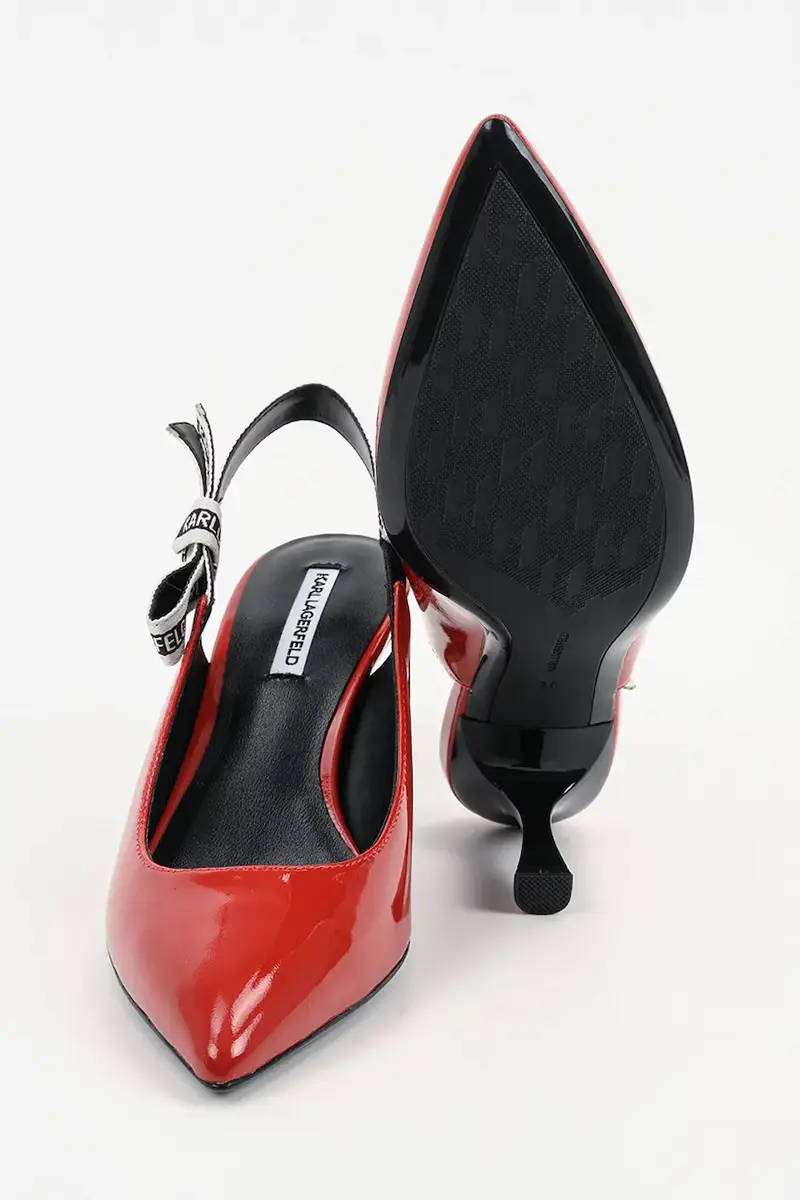 tacchi in pelle SIENNA colore rosso KL32708A miniatura 5