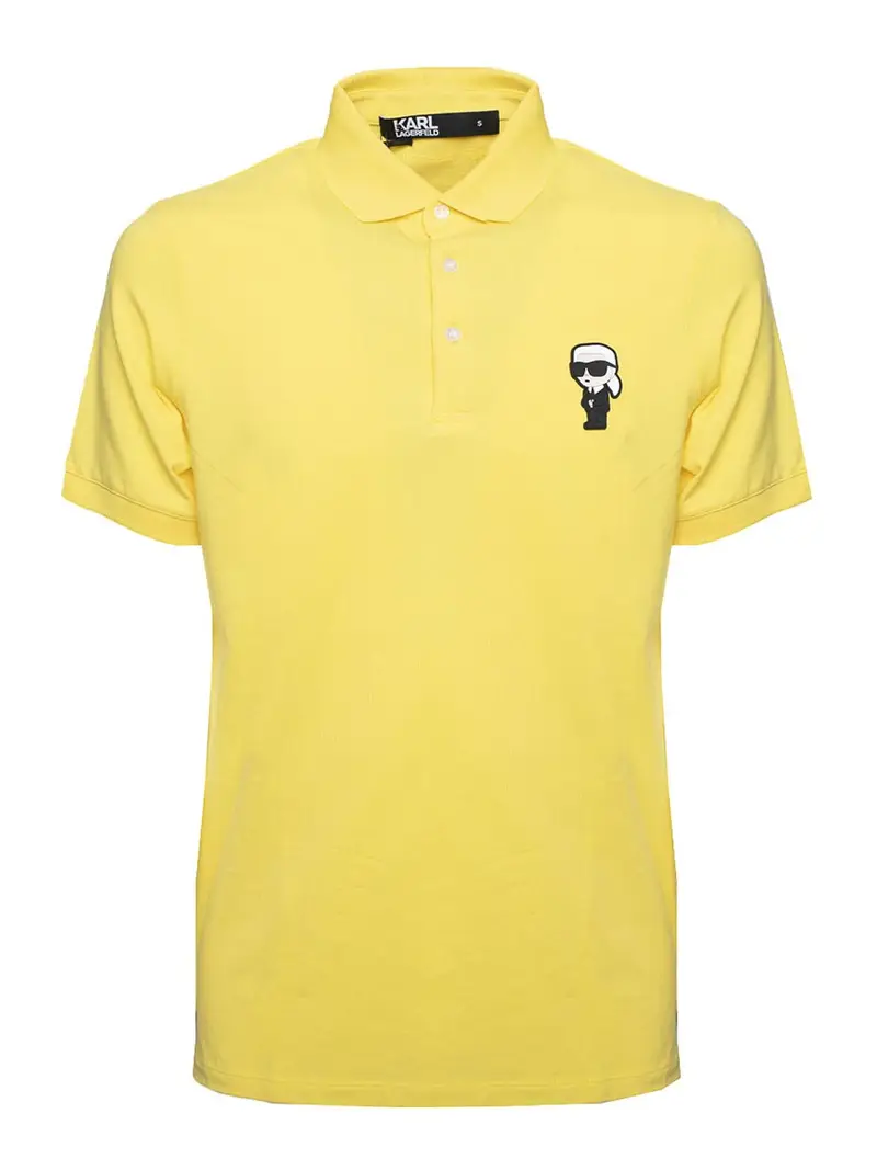 Karl Lagerfeld Polo Giallo 3293053