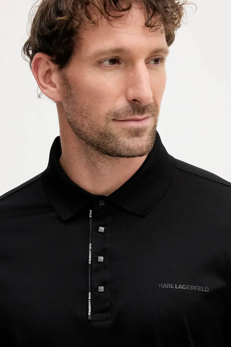 top a maniche lunghe in cotone colore nero 554200.745002 miniatura 4